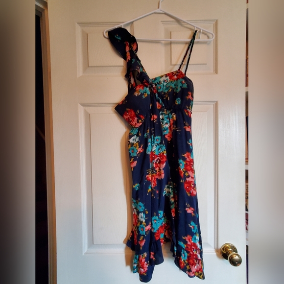 Floral Ruffle summer dress size M - Picture 1 of 2